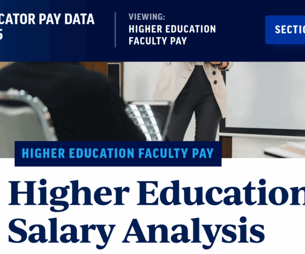NEA 2025 Faculty Salary Update